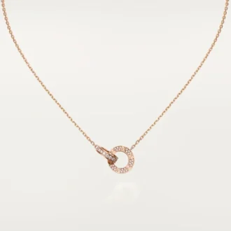 Love Kolye – Pembe Altın, Pırlanta – Cartier