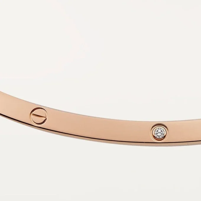 Love Kolye – Pembe Altın, Pırlanta – Cartier