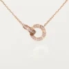Love Kolye – Pembe Altın, Pırlanta – Cartier