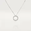 Love Kolye, Pırlanta Kaplama – Beyaz Altın, Pırlanta – Cartier