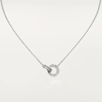 Love Kolye, Pırlanta Kaplama – Beyaz Altın, Pırlanta – Cartier