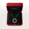 Love Kolye, Pırlanta Kaplama – Beyaz Altın, Pırlanta – Cartier