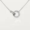 Love Kolye, Pırlanta Kaplama – Beyaz Altın, Pırlanta – Cartier