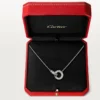 Love Kolye, Pırlanta Kaplama – Beyaz Altın, Pırlanta – Cartier