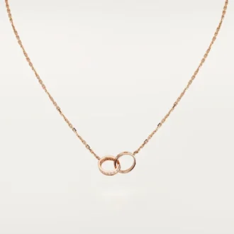 Love Kolye, Pırlanta – Pembe Altın, Pırlanta – Cartier