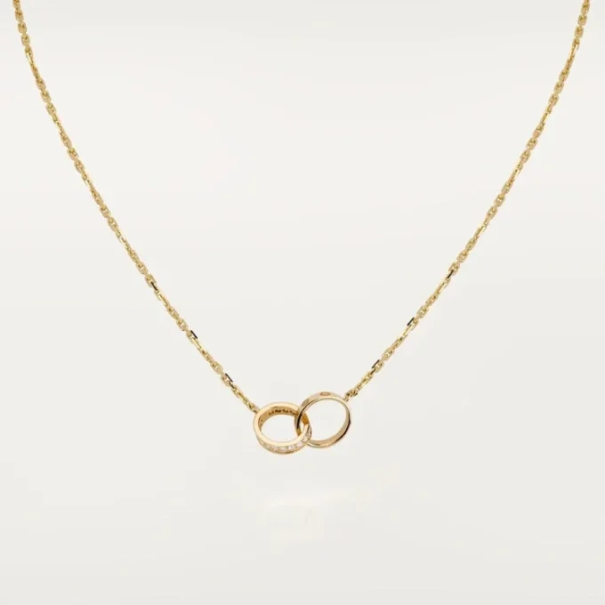 Love Kolye, Pırlanta – Sarı Altın, Pırlanta – Cartier