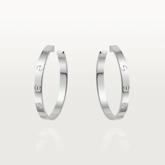 Love Küpeler – Beyaz Altın – Cartier