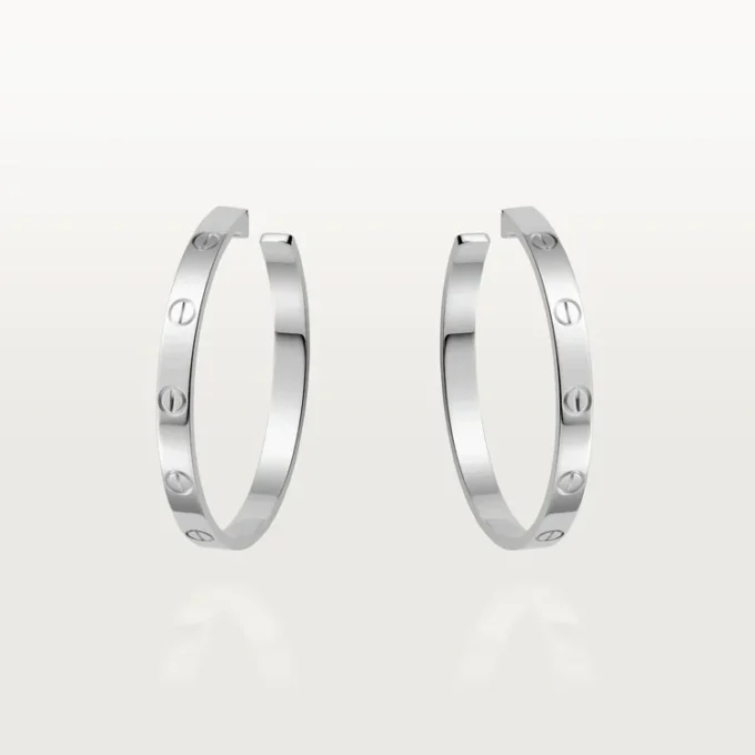 Love Küpeler – Beyaz Altın – Cartier