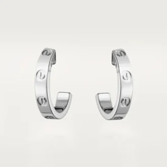 Love Küpeler – Beyaz Altın – Cartier
