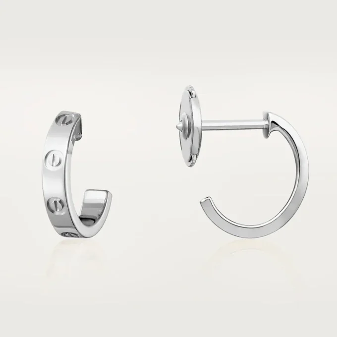 Love Küpeler – Beyaz Altın – Cartier
