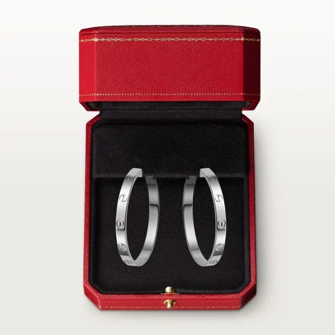 Love Küpeler – Beyaz Altın – Cartier