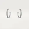Love Küpeler – Beyaz Altın, Pırlanta – Cartier