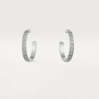 Love Küpeler – Beyaz Altın, Pırlanta – Cartier