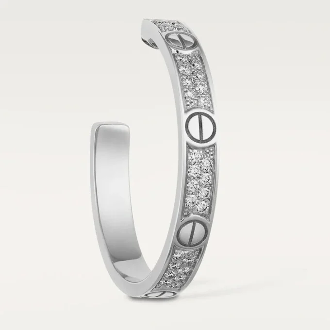 Love Küpeler – Beyaz Altın, Pırlanta – Cartier