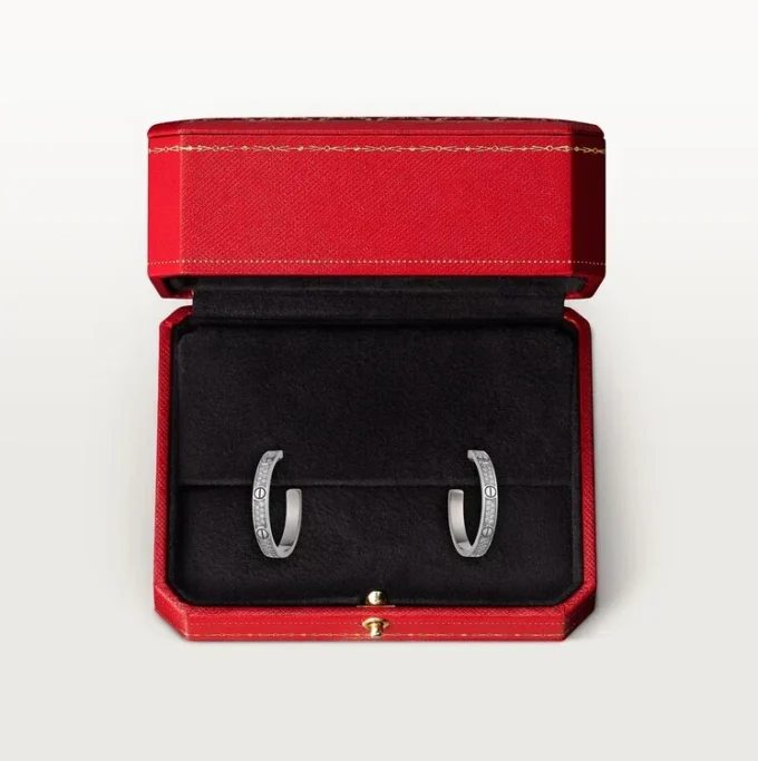 Love Küpeler – Beyaz Altın, Pırlanta – Cartier