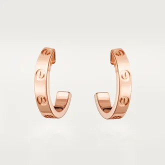 Love Küpeler – Pembe Altın – Cartier