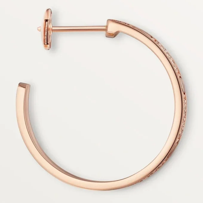 Love Küpeler – Pembe Altın, Pırlanta – Cartier