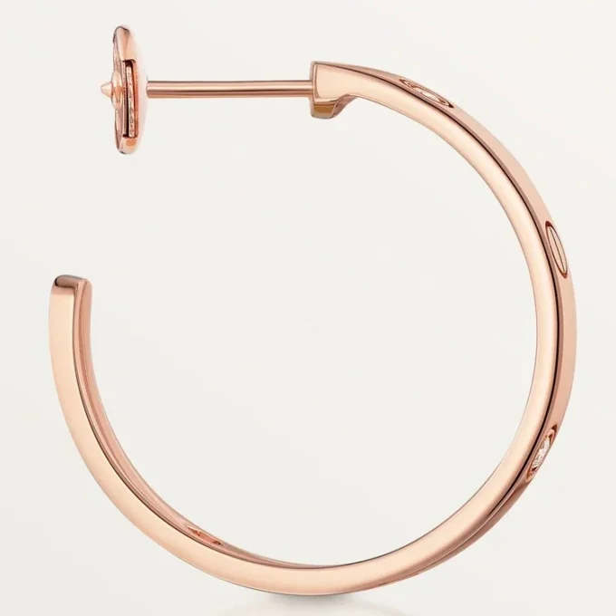 Love Küpeler – Pembe Altın, Pırlanta – Cartier