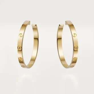 Love Küpeler – Sarı Altın – Cartier