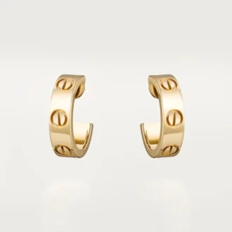 Love Küpeler – Sarı Altın – Cartier