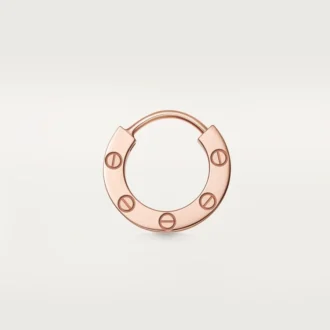 Love Tek Küpe – Pembe Altın – Cartier