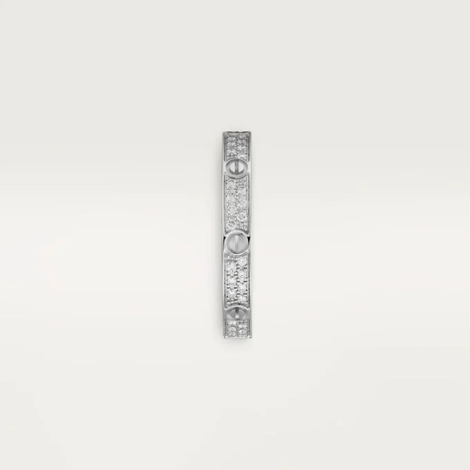 Love Yüzük, Küçük – Beyaz Altın, Pırlanta – Cartier Love Yüzük, Küçük – Beyaz Altın, Pırlanta – Cartier