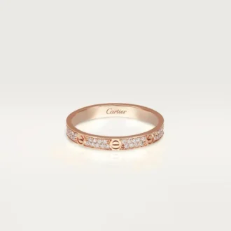 Love Yüzük, Küçük – Pembe Altın, Pırlanta – Cartier