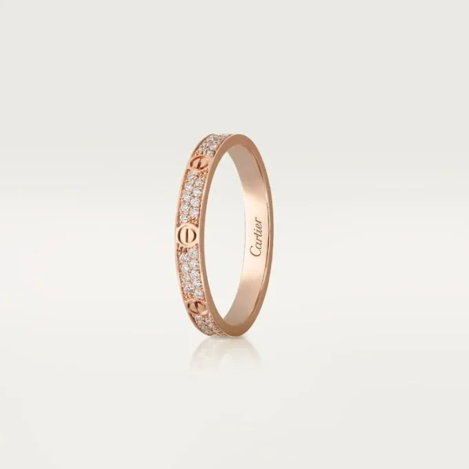 Love Yüzük, Küçük – Pembe Altın, Pırlanta – Cartier Love Yüzük, Küçük – Pembe Altın, Pırlanta – Cartier