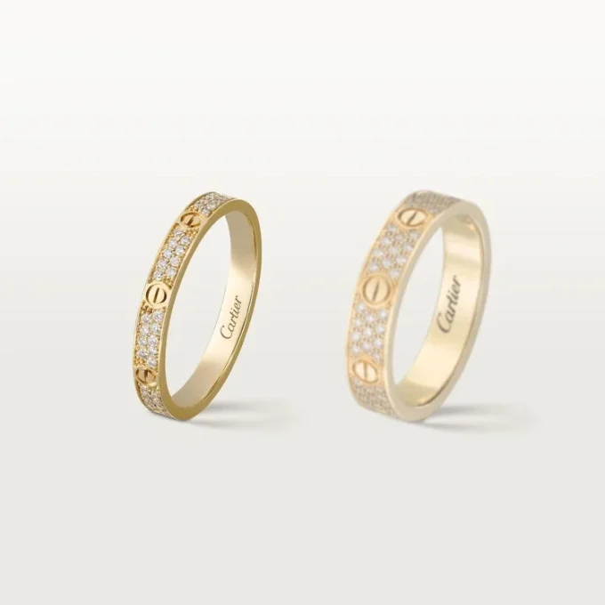 Love Yüzük, Küçük – Sarı Altın, Pırlanta – Cartier