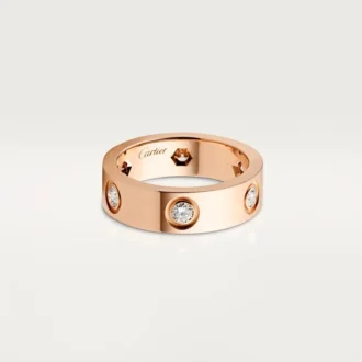 Love Yüzük – Pembe Altın, Pırlanta – Cartier