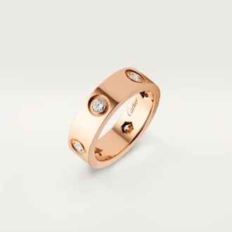 Love Yüzük – Pembe Altın, Pırlanta – Cartier