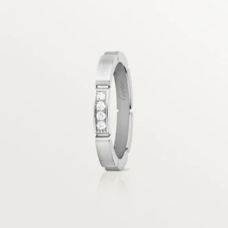 Maillon Panthere Alyans – Beyaz Altın, Pırlanta – Cartier