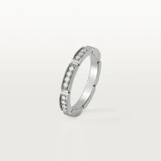 Maillon Panthere Alyans – Beyaz Altın, Pırlanta – Cartier