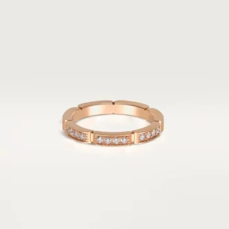 Maillon Panthere Alyans – Pembe Altın, Pırlanta – Cartier