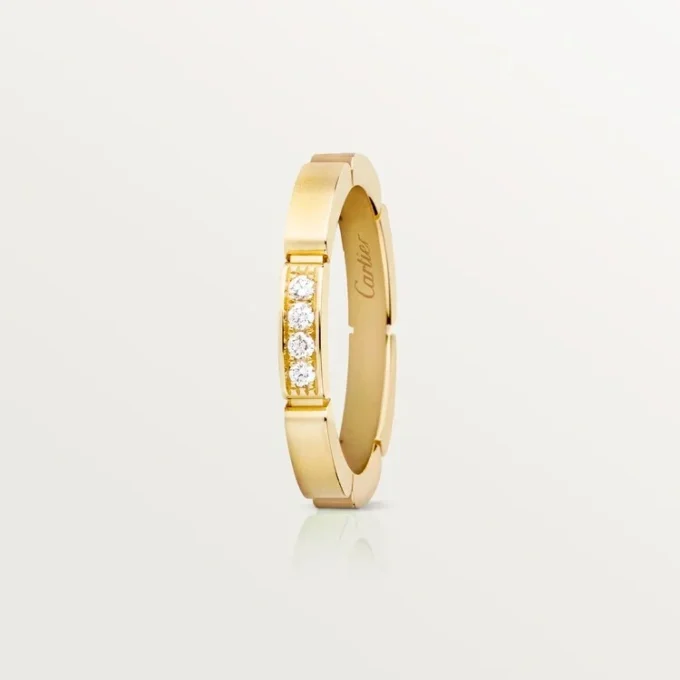Maillon Panthere Alyans – Sarı Altın, Pırlanta – Cartier