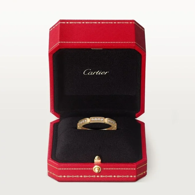 Maillon Panthere Alyans – Sarı Altın, Pırlanta – Cartier