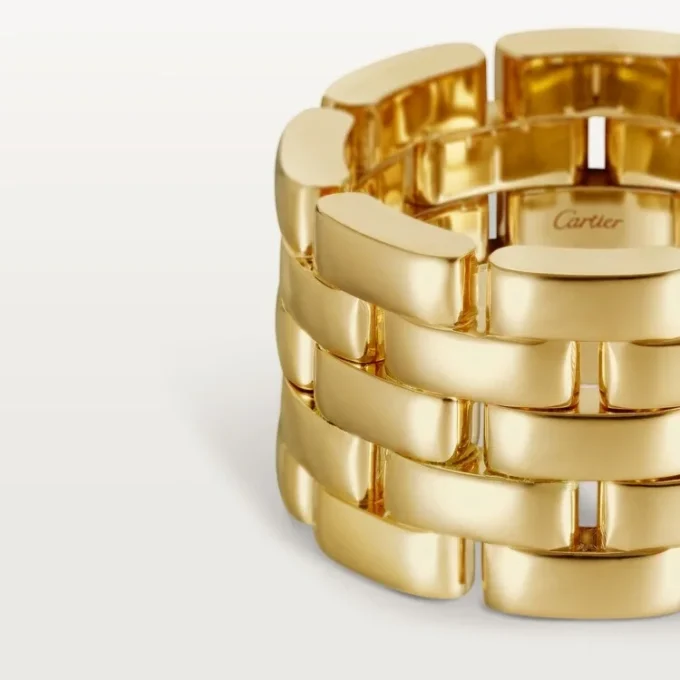 Maillon Panthere Yüzük – Sarı Altın – Cartier