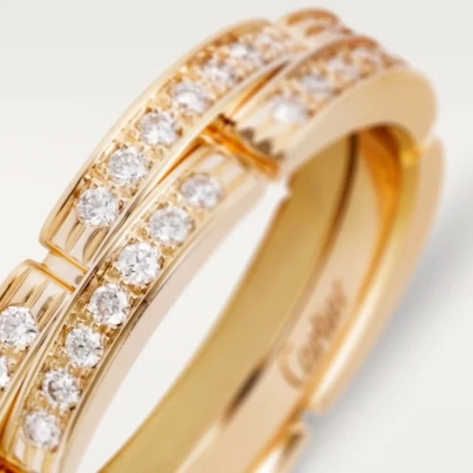 Maillon Panthere Yüzük – Sarı Altın, Pırlanta – Cartier
