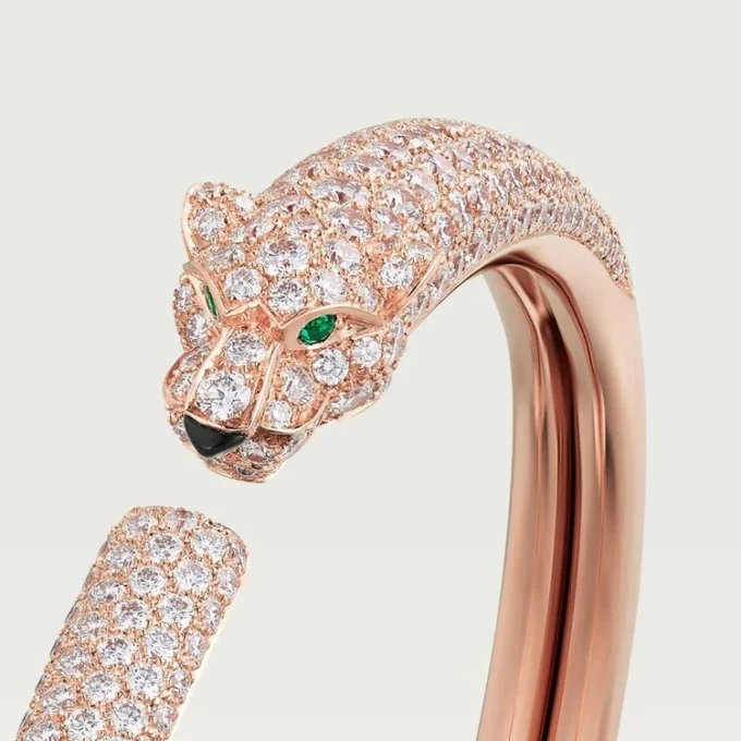 Panthere De Cartier Bilezik, Küçük Model, Paved