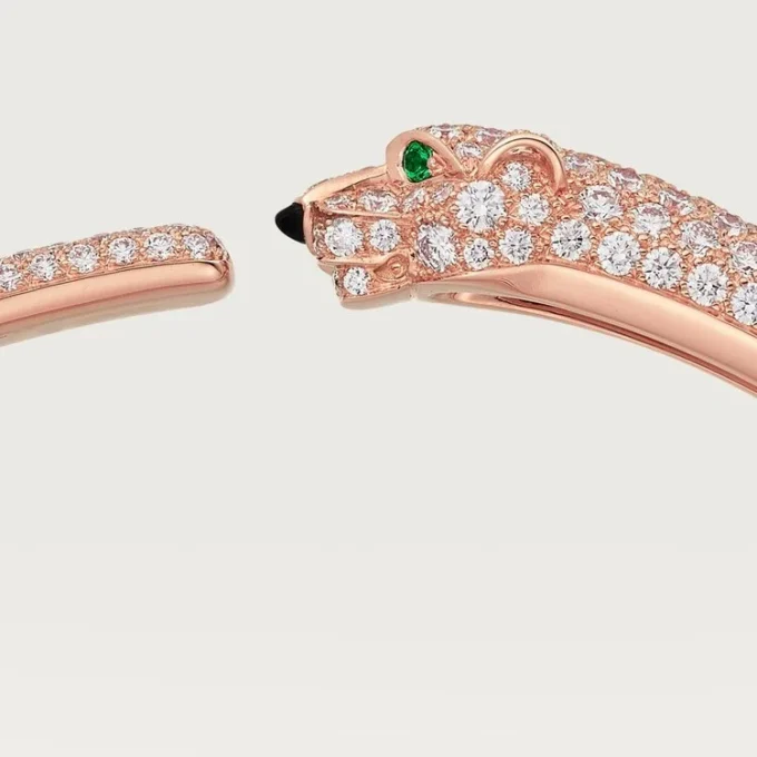 Panthere De Cartier Bilezik, Küçük Model, Paved