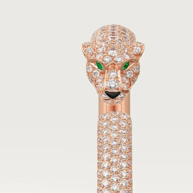 Panthere De Cartier Bilezik, Küçük Model, Paved