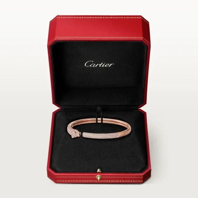 Panthere De Cartier Bilezik, Küçük Model, Paved
