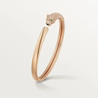 Panthere De Cartier Bilezik, Küçük Model, Yarı Paved