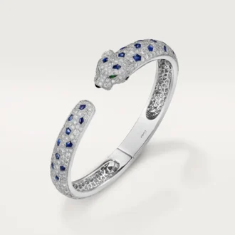 Panthere De Cartier Bilezik, Orta Model, Paved