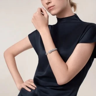Panthere De Cartier Bilezik, Orta Model, Paved