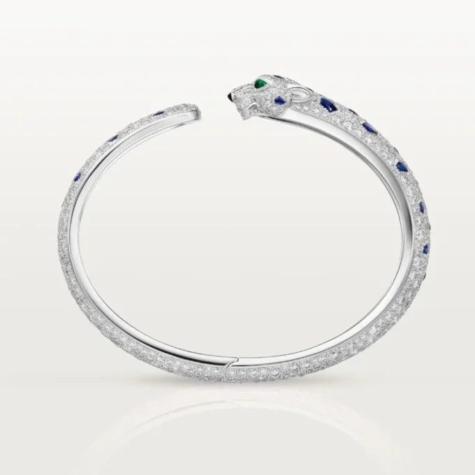 Panthere De Cartier Bilezik, Orta Model, Paved