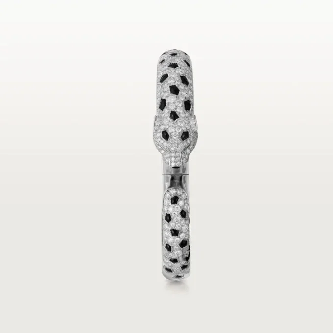 Panthere De Cartier Bilezik, Orta Model, Yarı Paved