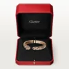 Panthere De Cartier Bilezik, Orta Model, Yarı Paved