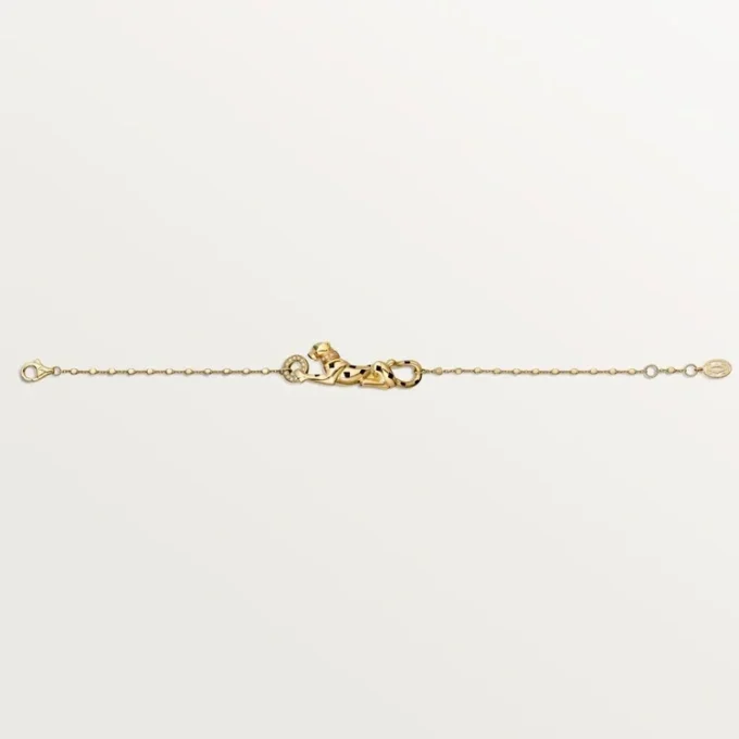 Panthere De Cartier Bilezik – Sarı Altın, Tsavorit Garnetler, Pırlantalar – Cartier