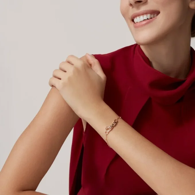 Panthere De Cartier Bilezik, Zincirli, Pırlantalı